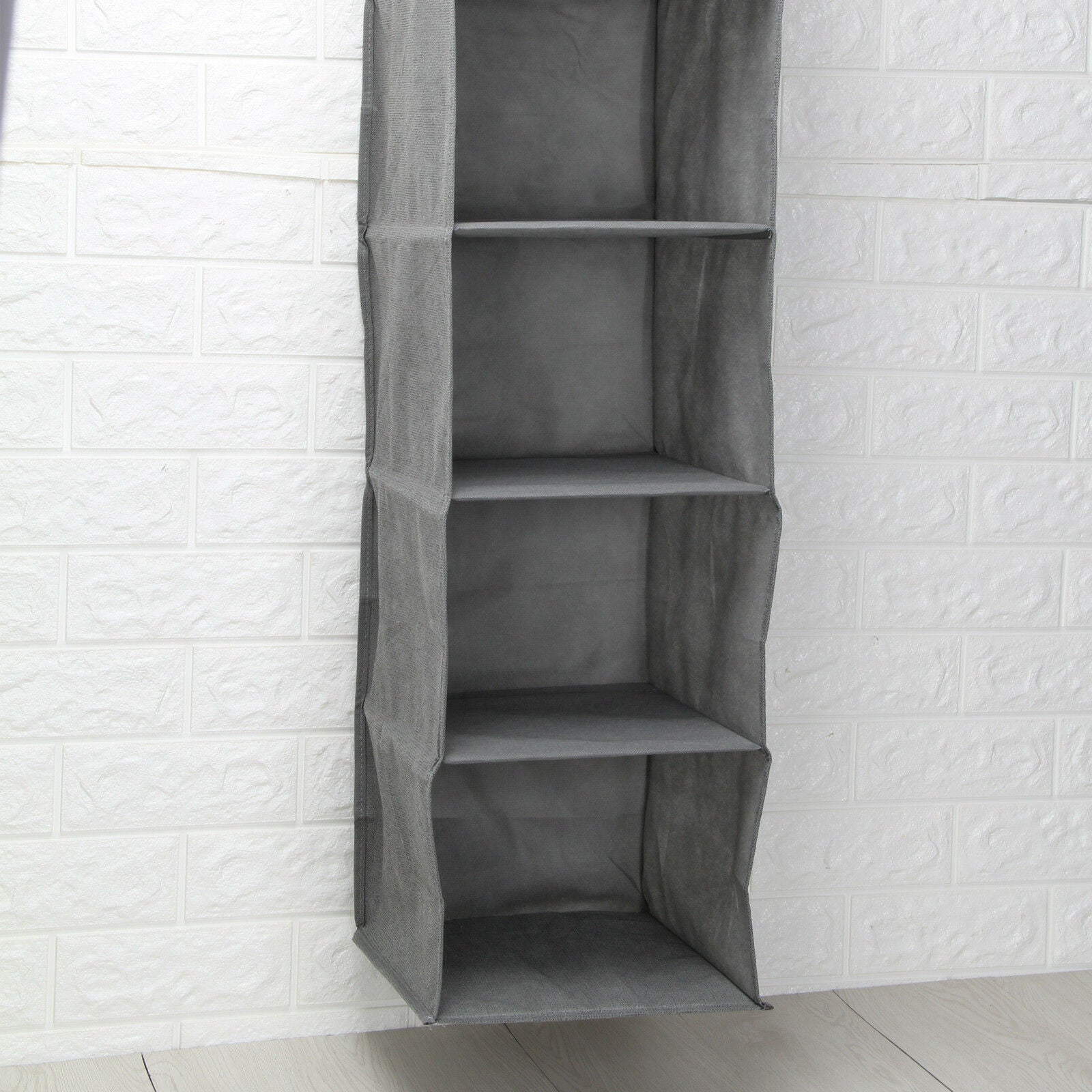 5LAY DRAWER SHELVES HANGING WARDROBE SHOE GARMENT ORGANISER STORAGE CLOTHES TIDY
