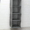 5LAY DRAWER SHELVES HANGING WARDROBE SHOE GARMENT ORGANISER STORAGE CLOTHES TIDY