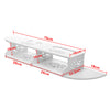 Carved 2 Tier Floating Wall Shelves for TV CD DVD Bookcase Storage Unit