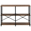 Console Table,3-Tier Console Sofa Table, Industrial Foyer Table for Living Room