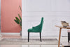 2x Velvet Dining Chairs Living Room Chairs with High Backrest Counter Chairs UK