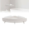 Bathroom Corner Shower Plastic Shelf Tidy Wall Storage Basket Kitchen Caddy Rack