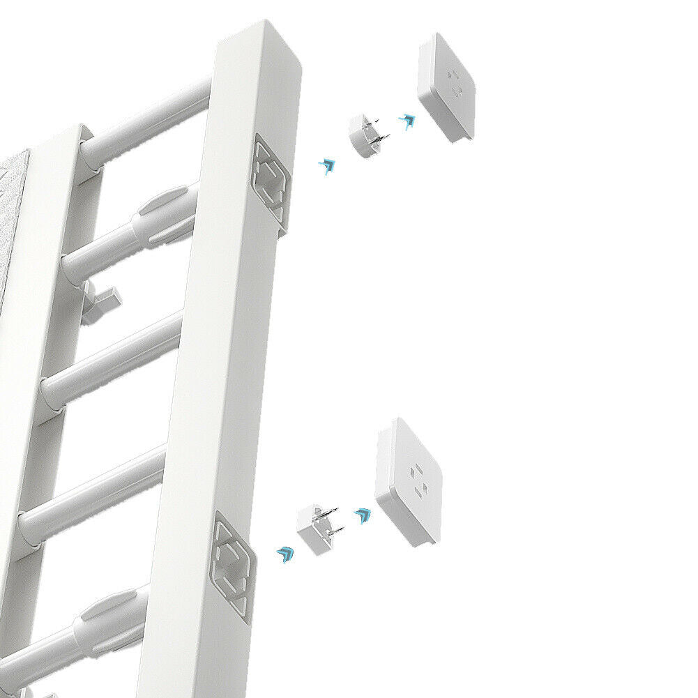 Extendable Closet Organizer Shelf Space Saving Cupboard Wardrobe Storage Rack