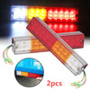 2x12V LED Rear Tail Stop Reverse Lamp Indicator Light Trailer Caravan Van Truck