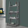 Modena 4 Tier Wooden Ladder Storage Rack Display Stand Shelving Unit Bedroom