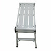 New Folding Aluminium Work Platform Step Up Bench Ladder UK