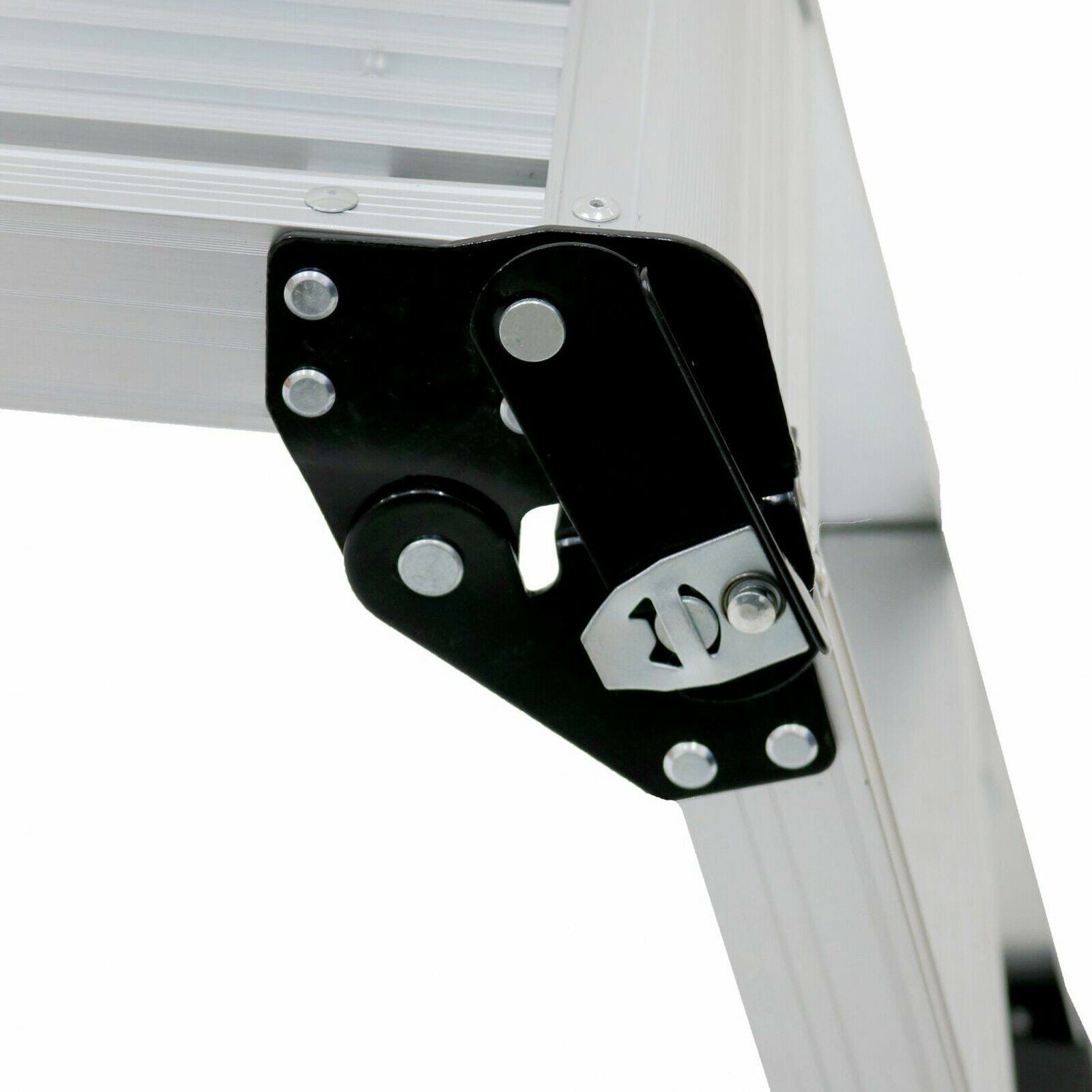 New Folding Aluminium Work Platform Step Up Bench Ladder UK