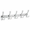 15 Hooks Coat Clothes Door Holder Rack Hook Wall Mounted Hanger Stainless Steel