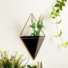 Wall Hanging Flower Plant Pots Geometric Art Decorative Basket Vase Planter Box