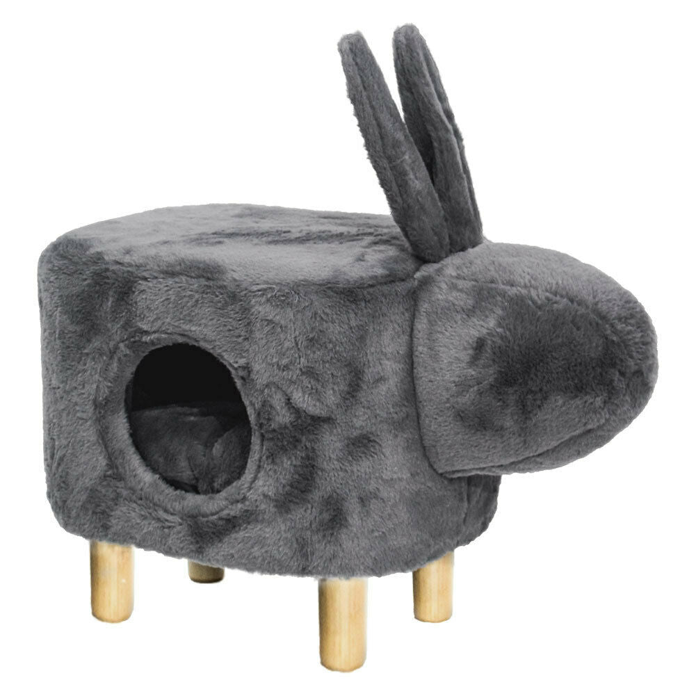 Pet Indoor House Cat Puppy Dog Bed Stool Nest Hideout Cave Igloo Hammock Cushion