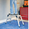 New Folding Aluminium Work Platform Step Up Bench Ladder UK