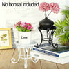Metal Plant Pot Stand Flower Display Shelf Garden Patio Indoor Outdoor
