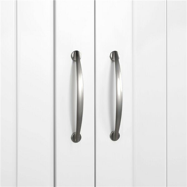 Bathroom Wall Cabinets Cupboard with Double Door & Adjustable Shelf Storage Unit