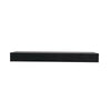 Black 3 x Floating Wall Shelf Wooden Shelves Wall Storage 80cm -