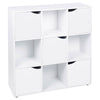 4 6 9 Cube Wooden Bookcase Shelving Display Shelves Storage Unit Wood Shelf Door