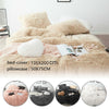 Teddy Fleece Duvet Cover Set Soft Warm Cosy Quilt Cover Set Single Double King