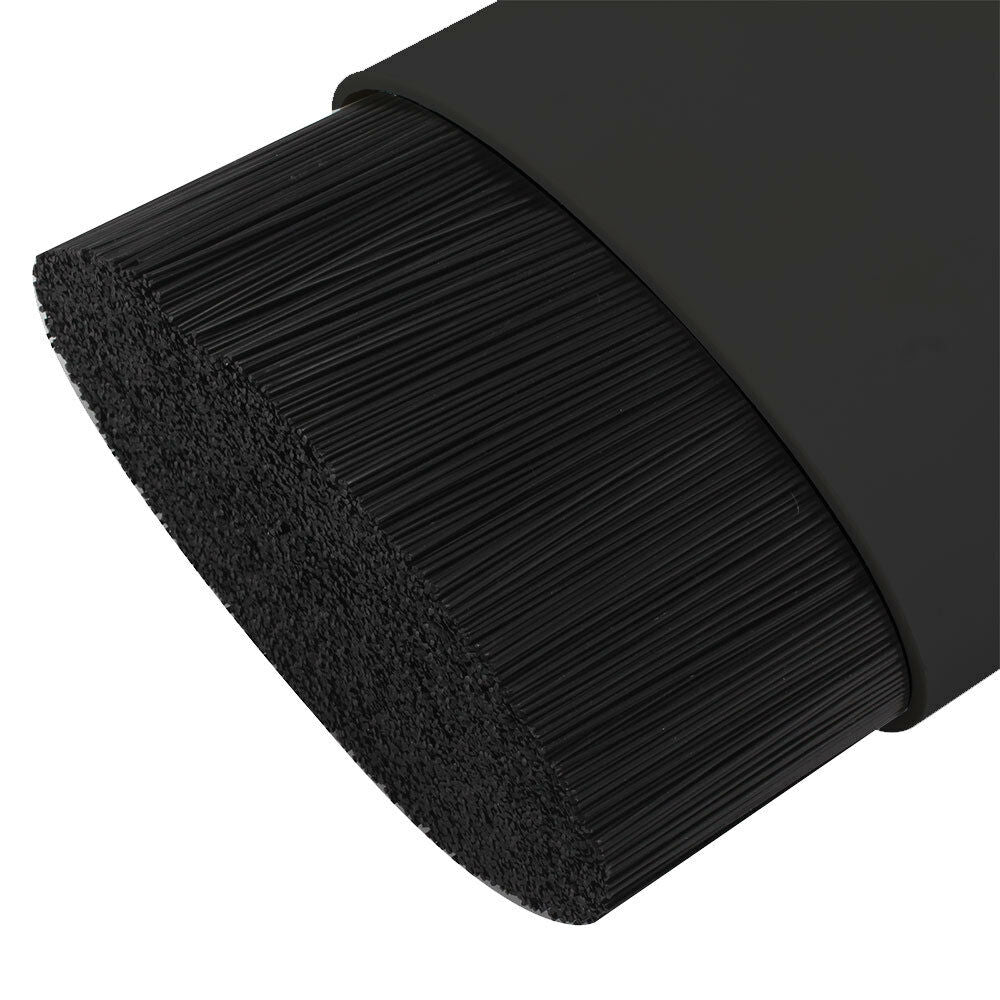 Knife Block Holder Universal Knife Block Oval knife Block Stand Rack Black
