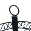 2 Tier Metal Wire Fruit Basket Bread Snake Vegetable Storage Display Holder Bowl