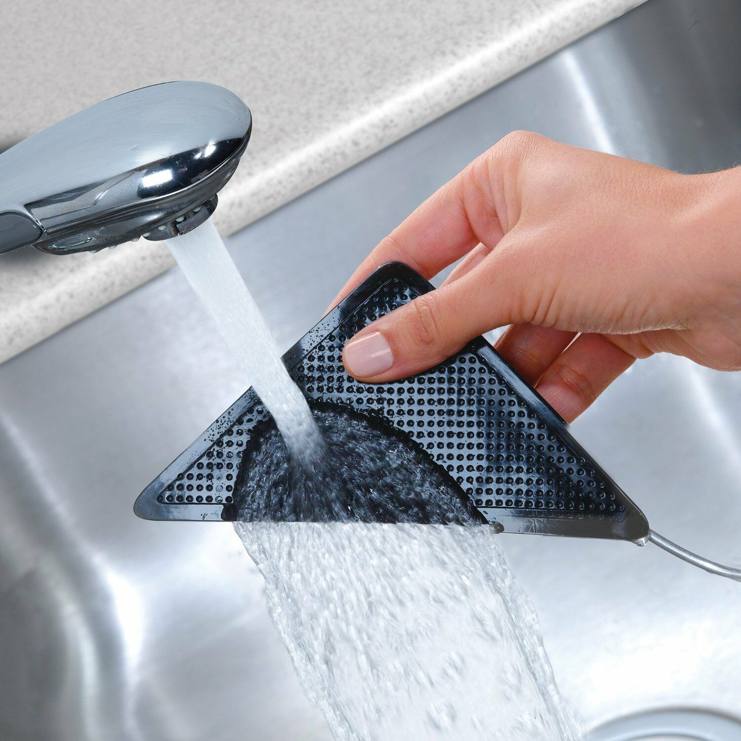 8pcs Ruggies Rug Carpet Mat Grippers Non Slip Skid Reusable Washable