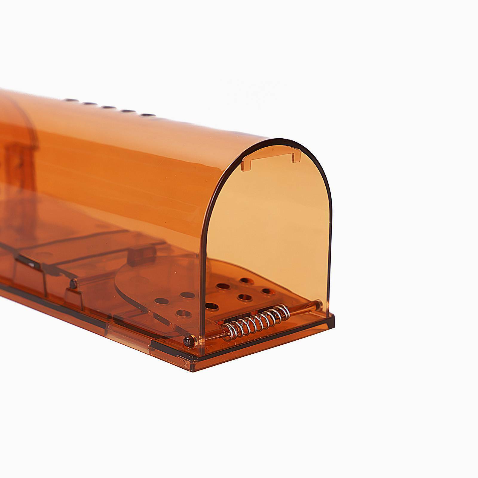 2PCS Mouse Trap Humane Live Catcher Rat Vermin Rodent Cage Pest No Kill Reusable