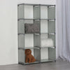 5 Tier Modern Book Shelves Cabinet Rack Units Shelf Storage Display Bookcase Box