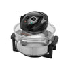 17Litre Large Halogen Convection Oven Multi-function Cooker Low Fat Fryer Black