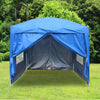 2x2m Pop Up Gazebo Marquee Outdoor Garden Party Tent Canopy 4 Side Panels New