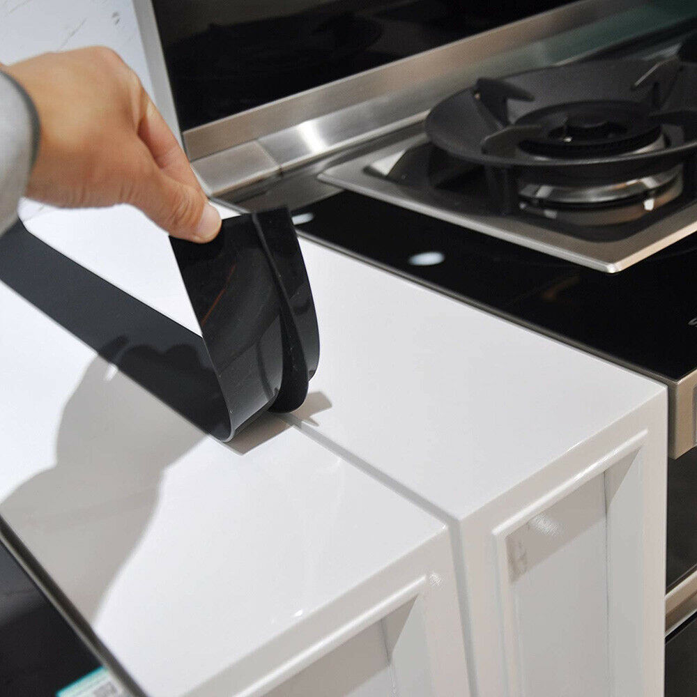 2X Silicone Kitchen Seals Gap Filler Stove Counter Gap Cover for Cooker Worktop