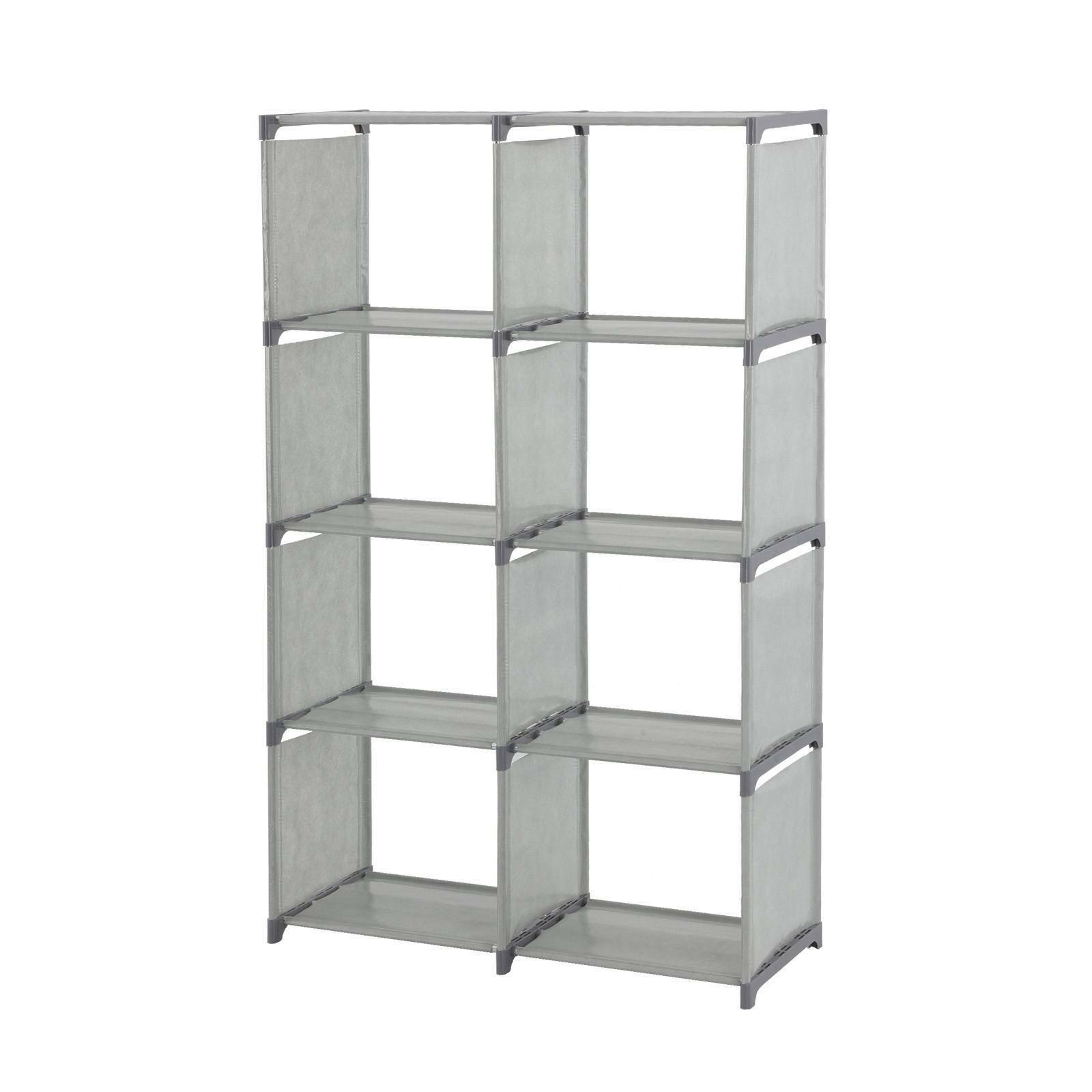 5 Tier Modern Book Shelves Cabinet Rack Units Shelf Storage Display Bookcase Box