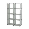 5 Tier Modern Book Shelves Cabinet Rack Units Shelf Storage Display Bookcase Box