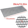 Car Racing Honeycomb Mesh Tuning Grill Net Spoiler Bumper Vent Black 40 x 120cm