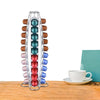 NESPRESSO 40 CAPSULE POD HOLDER STAND TOWER RACK STORAGE FOR KRUPS MAGIMIX (Coffee capsule holder)