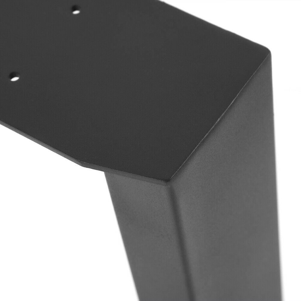 2x Table Legs Industrial Metal Steel for Bench/Coffee Table/Side Table Support