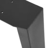 2x Table Legs Industrial Metal Steel for Bench/Coffee Table/Side Table Support
