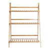 3 Tier Flower Plant Pot Stand Folding Display Ladder Shelf Garden Storage Rack