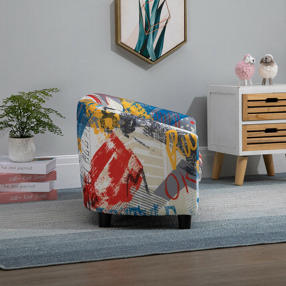 Kid’s Single Chair Children’s Sofa Chair Padded Seat Home Bedroom Living Room BN