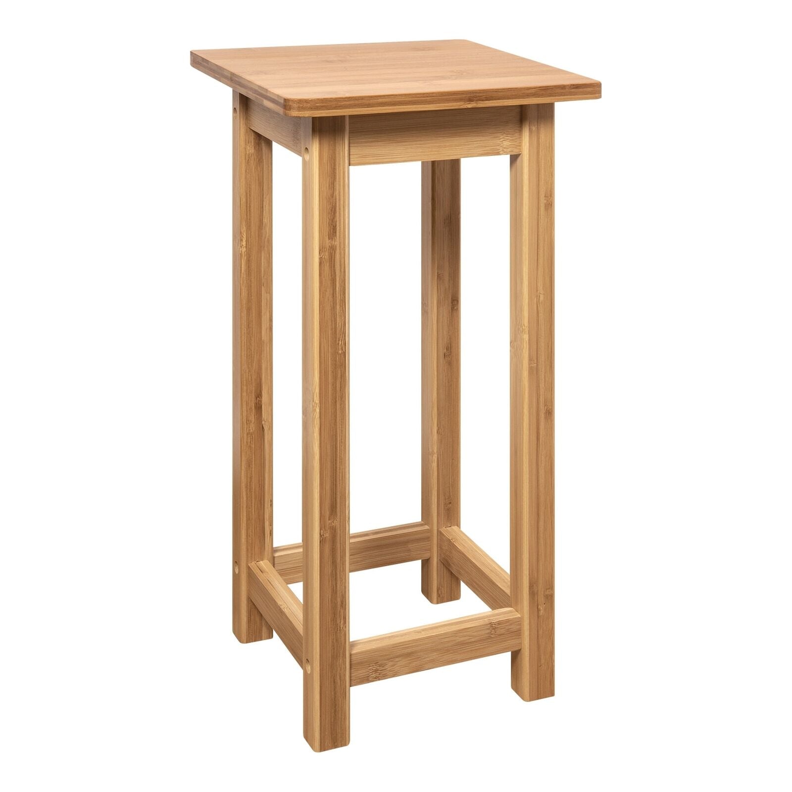 Hallway Bedroom Living Room Side End Table Bedside Unit in Bamboo