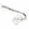 2X Metal Crystal Curtain Holdback Wall Tie Backs Hook Hanger Holder Home Decor