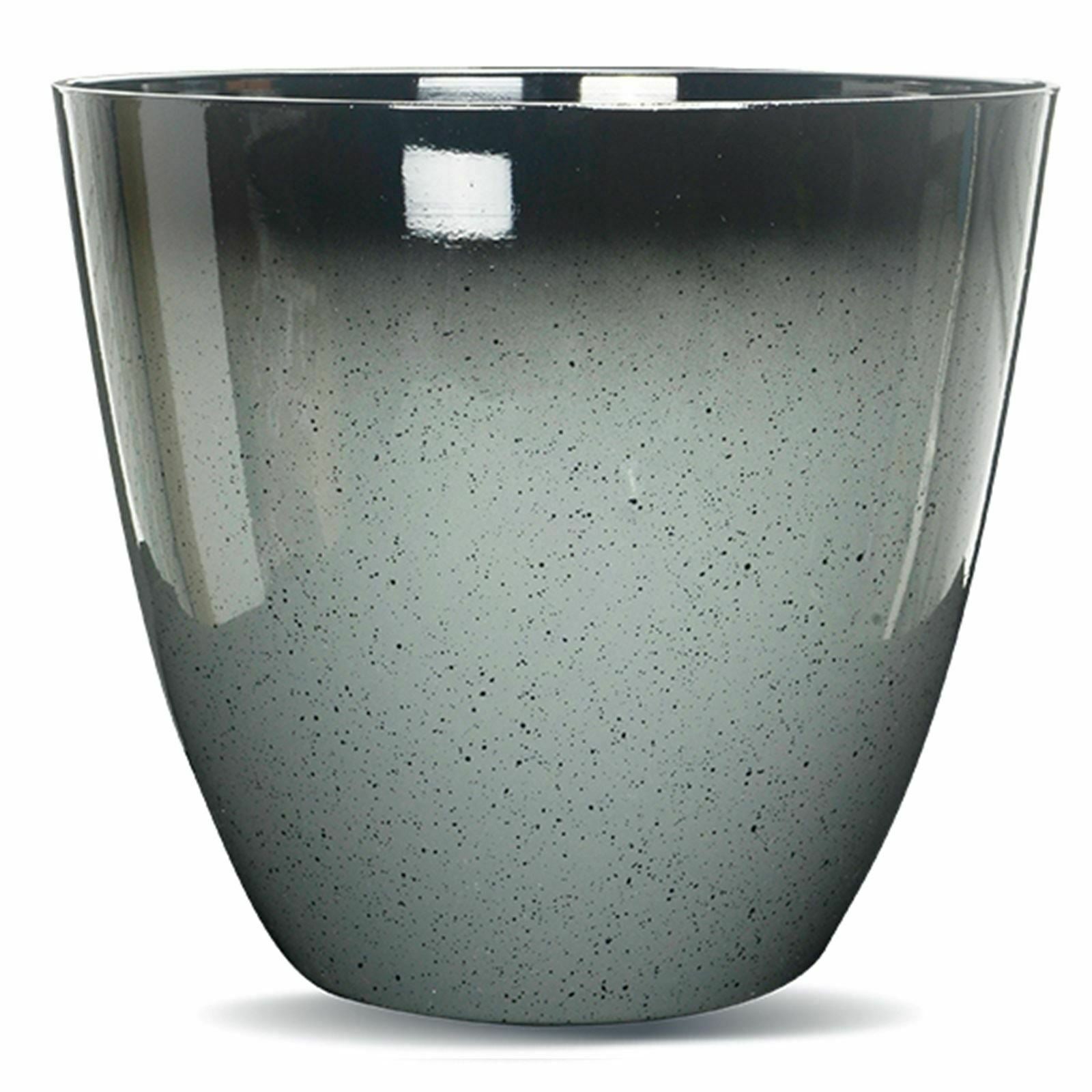 Garden Large Round Glazed Effect Egg Cup Planter Patio Flower Plant Pot Tub