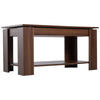 100cm Modern Lift Up Top Coffee Table Desk Hidden Storage Bottom Shelf Living