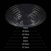 Clear Acrylic Round Cupcake Stand Display WeddingParty 5/6/7 tier Cup Cake Stand