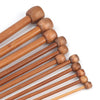 Bamboo Knitting Needles Set Carbonized Bamboo Knitting Needles Wooden Single UK