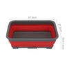 Foldable Collapsible Washing Up Bowl Dish Camping Travel Caravan Boat Kitchen