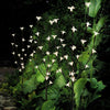 3 X WARM WHITE SOLAR GARDEN ORNAMENTAL STYLISH BLOSSOM BRANCH TREE 60 LED LIGHTS