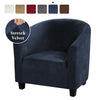Tub Chair Covers Slipcovers Elastic Polyester Fabric Armchair Sofa Seat Covers