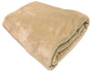 FAUX FUR FLEECE THROW SOFT WARM MINK LARGE SOFA BED BLANKET 10 COLOURS 4 SIZES