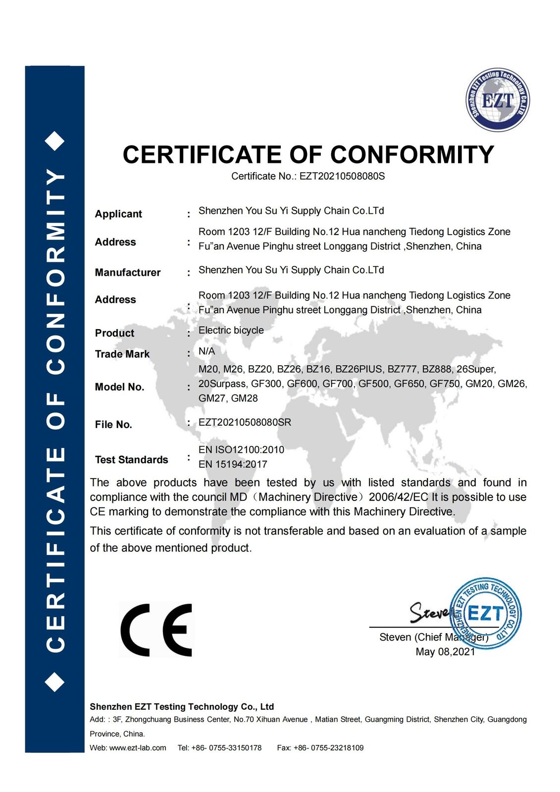 AVAKA BZ20PLUS Folding E-Bicycle E-City Bike 20x3.0" Wheel Commuter E-Bike HT