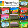 LARGE TOY BOX KIDS BOYS GIRLS STORAGE SEAT STOOL BOOKS CLOTHES CHEST CHILDREN