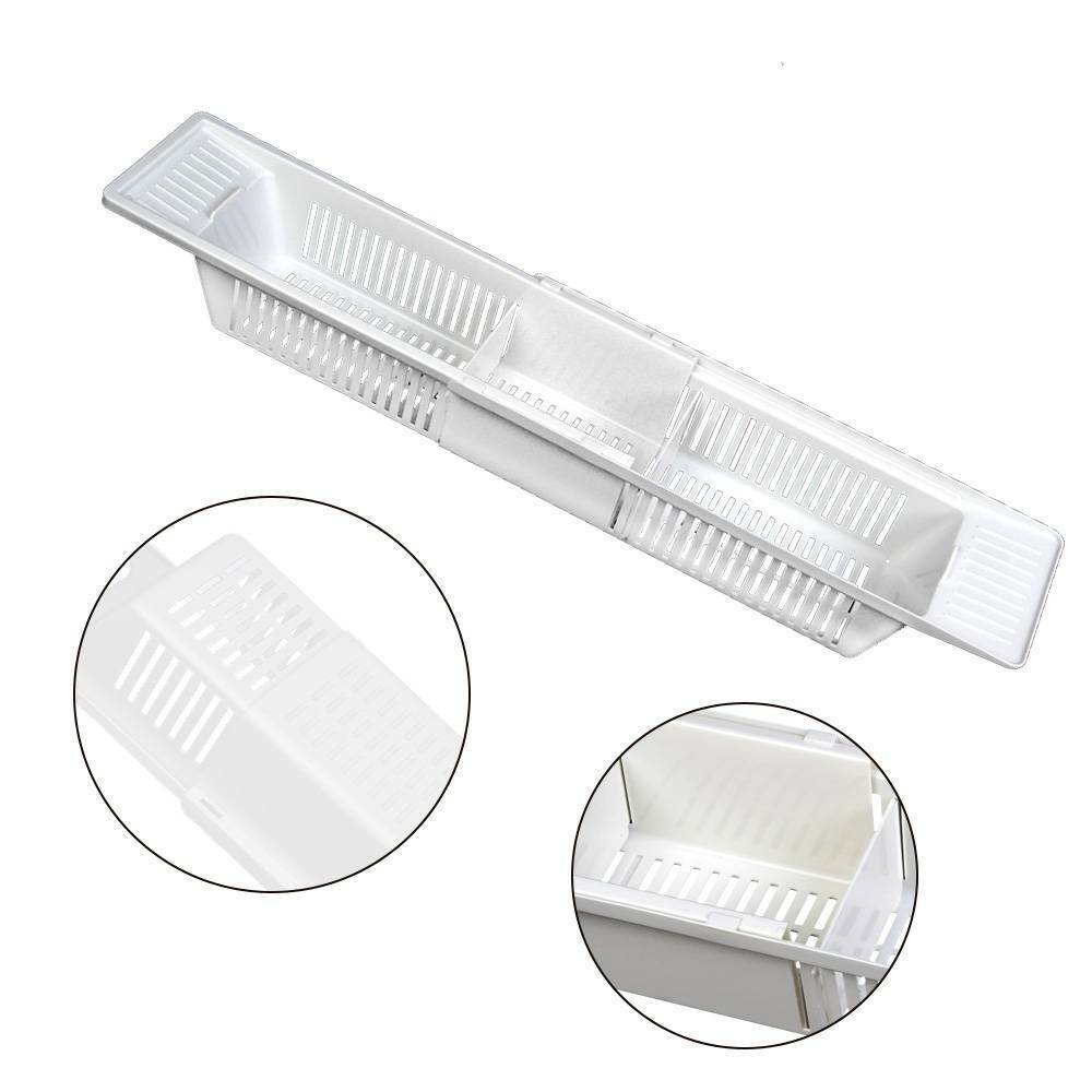 Bath Tub Rack Extendable Bathroom Shelf Tidy Tray Storage Caddy Organiser Gift