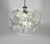 Modern Chandelier Acrylic Crystal Light Shades Beaded Droplet Ceiling Pendant